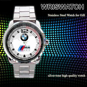BMW 3 Series F30 M Car Dashboard Steering Whell Sport Metal Watch Wristwatch