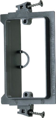 Arlington lvs1 1-gang low voltage screw-on mounting bracket black 50-pack for sale