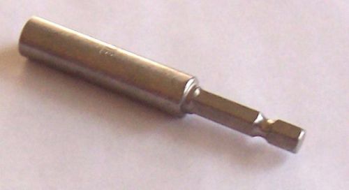 1 ea. Irwin 93718  3&#034;  Magnetic Insert Bit Holder W/ 1/4&#034; Quick Change Shank