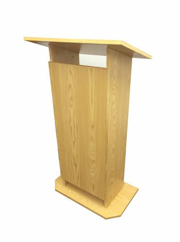 FixtureDisplays Wood (MDF) Podium Pulpit Lectern Reception 14302