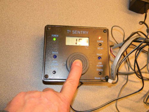Hampshire Controls Corp T°Sentry Model 125-50HLR Digital Alarm Tested
