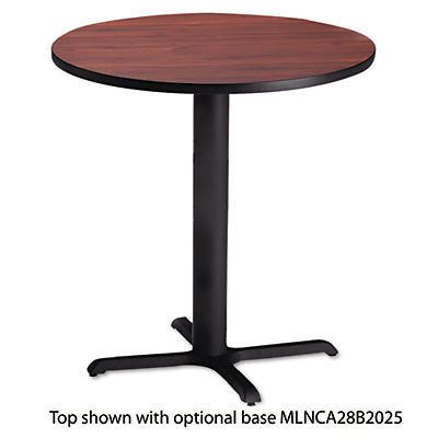 Bistro Series 36&#034; Round Laminate Table Top, Mahogany, Sold as 1 Each