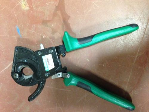 Used greenlee 45206 rachet cable cutter 10&#034;  nice condition for sale