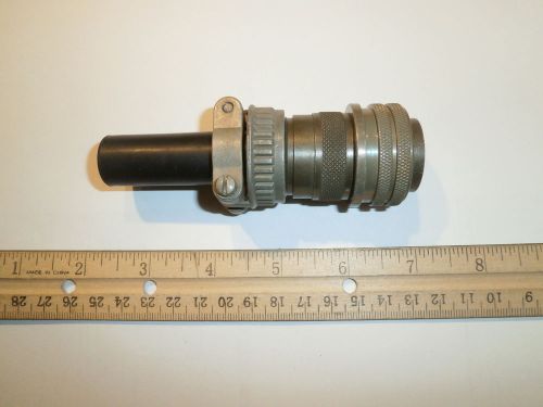Used - ms3106a 20-29p (sr) with bushing - 17 pin plug for sale
