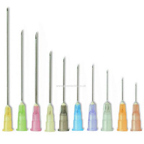 Bd  2&#034;  18g-19g -21g microlance 3 hypodeermic needles needle sterile clinic pack for sale