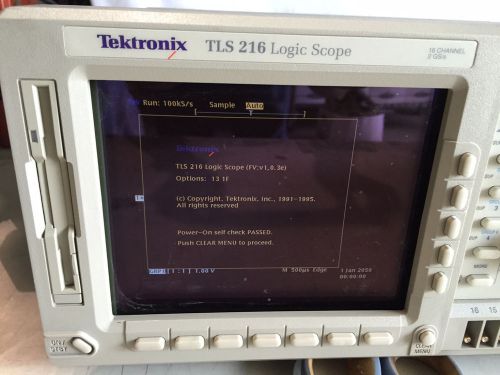 Tektronix TLS 216 Logic Scope 16 Channel 2 GS/s Oscilloscope AS IS