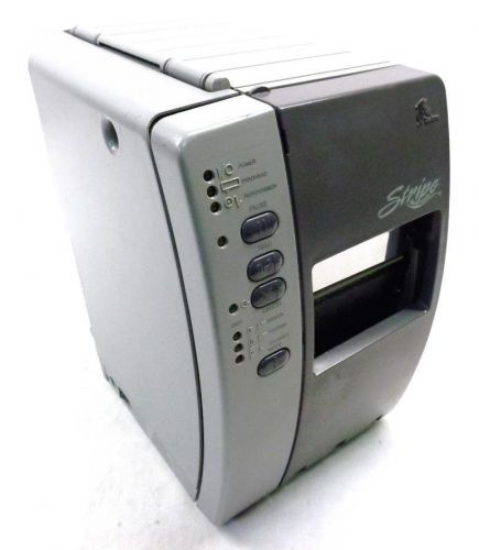 Zebra stripe s600 thermal label printer | 203 dpi resolution | 2mb ram | rs-232 for sale