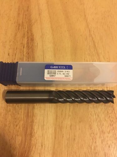 New-garr tool 3/4&#034; x 3-1/4&#034; x 6&#034; oal 5fl end mill edp# 52847 for sale