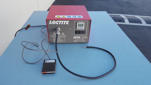 Loctite Zeta 7735 UV Curing Wand System Henkel Timer Foot Switch Working