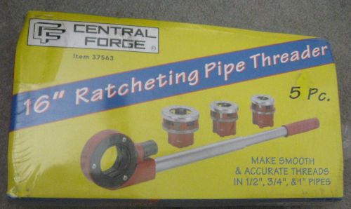 16&#034; ratcheting pipe threader 5 piece set harbor freight 62354 new in box for sale