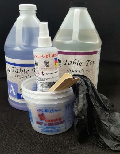 Fgci crystal clear table top (bar top) - 1 gallon kit with accessories 138682 for sale