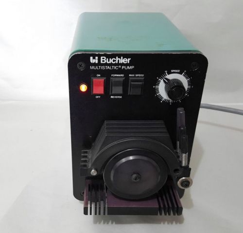 Haake Buchler Multistaltic Pump Peristaltic Tubing Variable Speed 4 Channel
