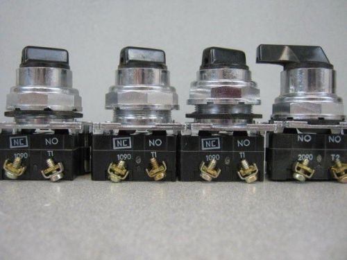 Lot of 4 cutler-hammer ac heavy duty 600v panel control switch part# 10250t for sale