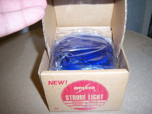 Amseco SL-1 Strobe Light Blue 12V BRAND NEW IN BOX