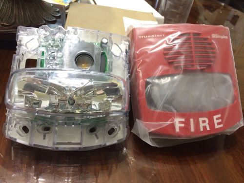 Fire Alarm A/V M-C Red/wall Fire Alarm