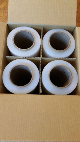 18&#034; x 1300&#039; x 80 Gauge 18 Inches Stretch Wrap Plastic Shrink Film 4 Rolls/Case