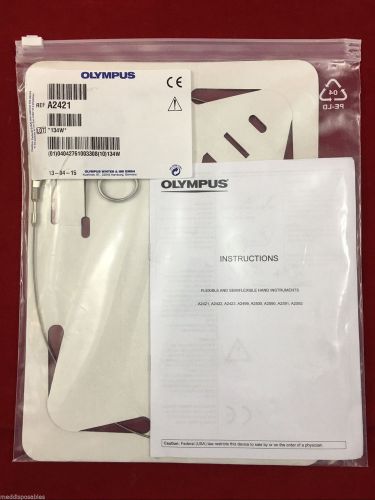 Olympus A2421 Flexible Biopsy Forceps, Alligator, Retail Cost: $607.75