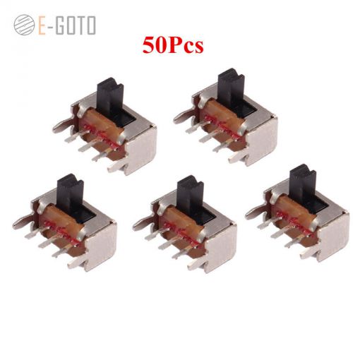 50pcs SK12D07VG3 Right Angle Mini Slide Switch 2 Tap Position 3 SPDT 2.0mm Pitch