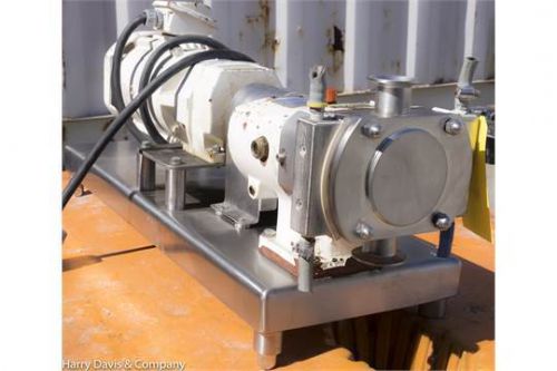 G&amp;H Sanitary Stainless Steel Positive Displacement Pump 2 Hp GHPD-432