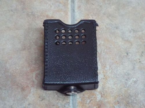 Leather case for Motorola Minitor 5, Apollo 200 and 220, NEW !
