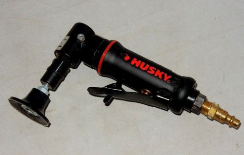 100% FUNCTIONAL ~ HUSKY PNEUMATIC 1/4&#034; ANGLE DIE GRINDER #HSTC4715 W/ 20,000 RPM