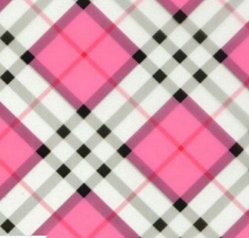 HYDROGRAPHIC WATER TRANSFER HYDRODIPPING FILM HYDRO DIP PINK PLAID