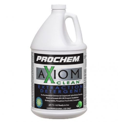 Prochem - Axiom Clean Extraction Detergent - Green Carpet Cleaning Conc 8oz USA