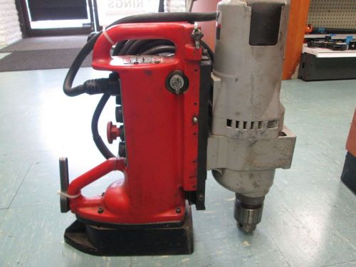 MILWAUKEE 4203 VARIABLE SPEED ADJUSTABLE BASE ELECTROMAGNETIC DRILL PRESS