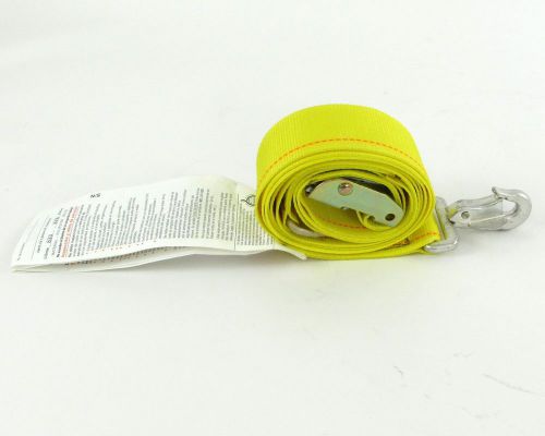 Lift-It 3-2K-18-2F-7-2M Polyester Tie-Down Strap - 8 Ft.-6 In, 833 Lbs.