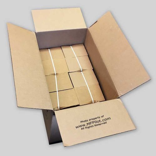 (800) 5&#034; x 7&#034; corrugated shipping pads - eight (8)  bundles lot - new for sale