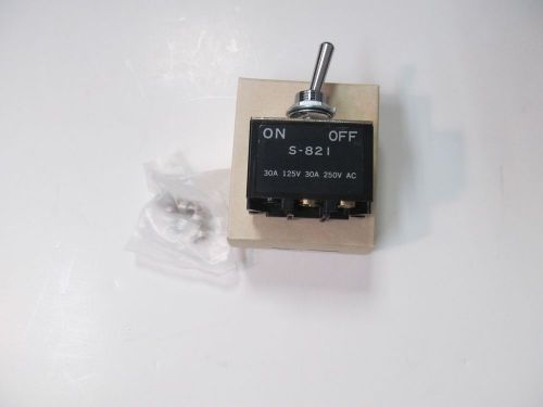 Nkk Switches S821 Switch Toggle Dpst 30A 250Vac