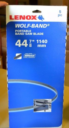 LENOX WOLF-BAND 0810938PW245 BAND SAW BLADE 44 7/8&#034; (1140mm), 24 TPI, 5 PACK
