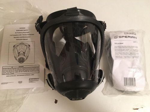 Sperian survivair opti-fit t series connectors 7680 full face respirator for sale