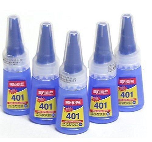 5pcs Henkel Loctite 401 Instant Adhesive 20g Stronger Super Glue Multi Purpose