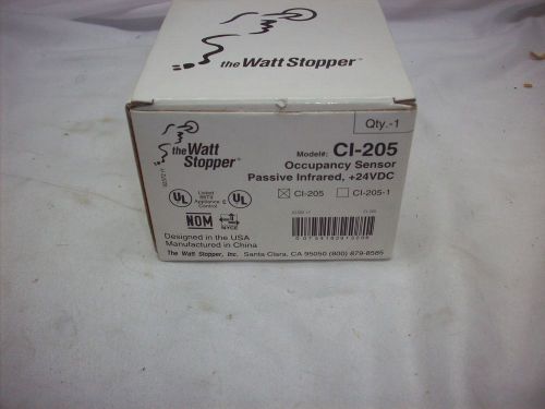 Watt stopper ci-205 occupancy sensor passive infrared, +24vdc for sale