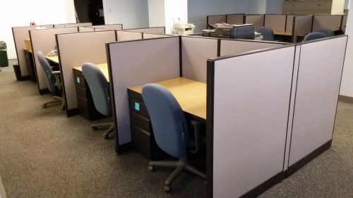 Used Office Cubicles, Trendway Office Furniture