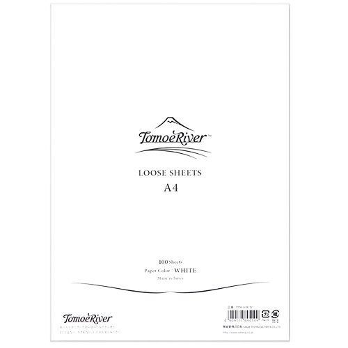 Tomoe River FP Loose Sheet, 8.27 x 11.7&#034;, 100 Sheets/Pack, White (TMR-A4P-W)