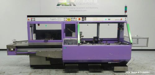 Used- marchesini model m 140 automatic horizontal reverse tuck cartoner. machine for sale