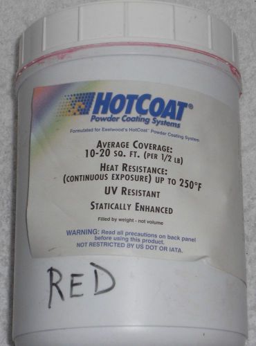 HOTCOAT POWDER PAINT 2 LBS RED