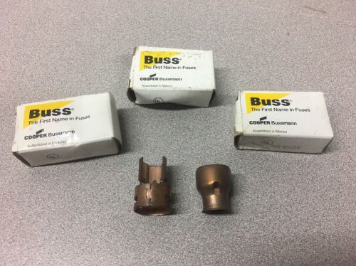 Lot of 3 new bussman class r fuse reducer buss 263-r for sale