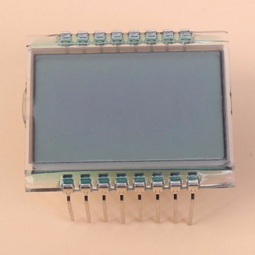 EDS819 5V 2.5-Digit Segment LCD TN Type Positive Display 30.0x26.17mm 6 O&#039;clock