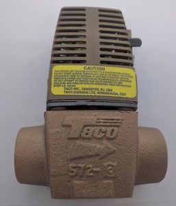 Brand new taco 572-3 sweat zone valve 1&#034; 1-inch sweat 2-way new! for sale