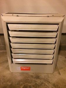 Dayton  electric unit heater ( 480v, 34,100btuh,10kw ) model: 2yu70 for sale