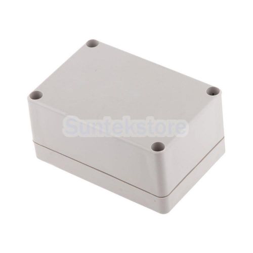 Solar Waterproof ABS White Electronics Project Box Enclosure 100x68x50mm