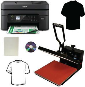 15x15 Pro Heat Transfer Press Wireless All In One Printer Transfer Paper Tshirts