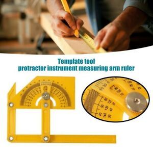 High Precise Protractor Angle Finder Woodworking Inner Outer Angle Measuring