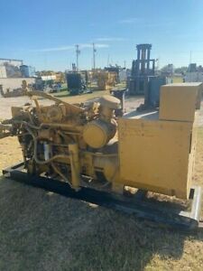 Caterpillar 150kw Continuous Natural Gas Generator (950 hours from new)