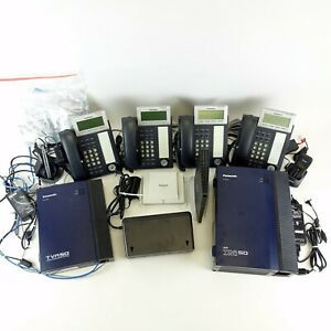 Complete Panasonic Voice Phone System + More! KX-DT346 KX-TVA50 KX-TDA50