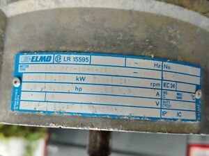 Unimac Washer ELMO Motor 3 Speed Part #220320  LR15595