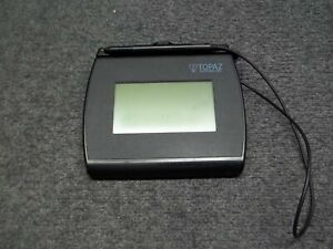 Topaz Systems Inc Model T-LBK755-BHSB-R Electronic Signature Pad Scribe *Tested*